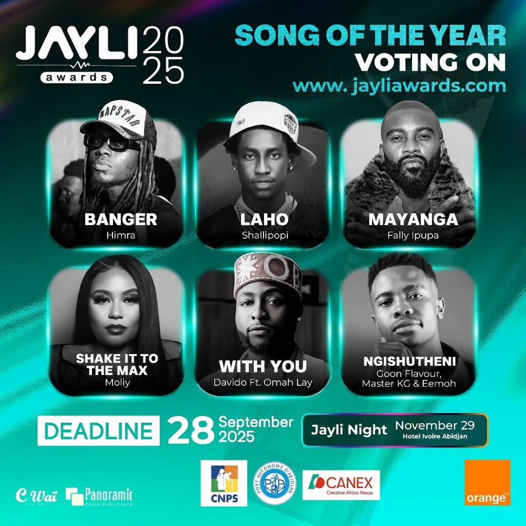 Categorie premi Jayli Awards