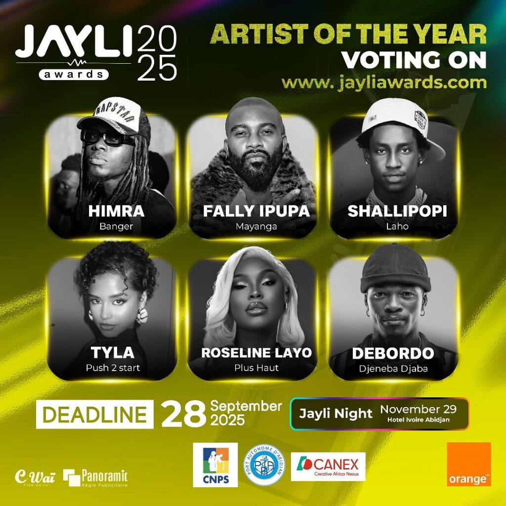 Categorie premi Jayli Awards