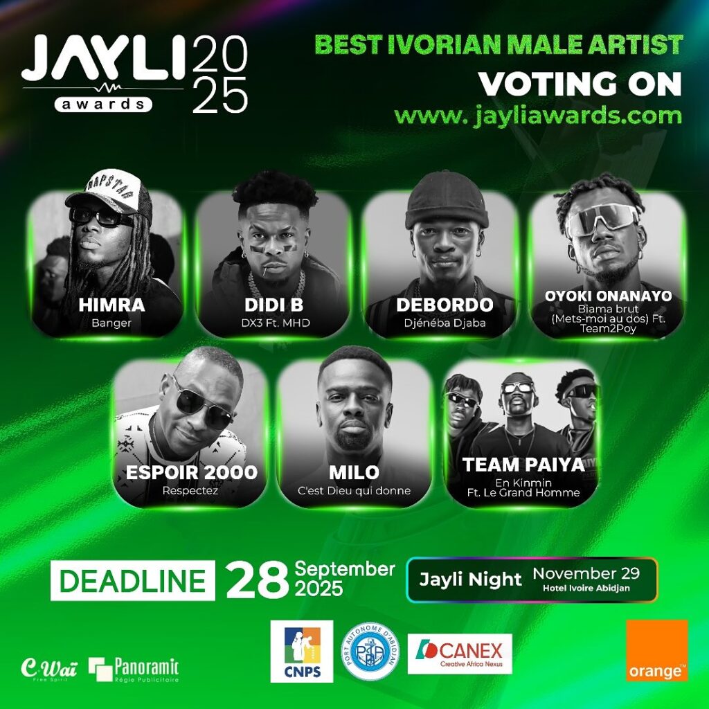 Categorie premi Jayli Awards