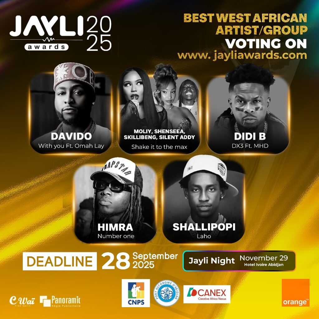 Categorie premi Jayli Awards